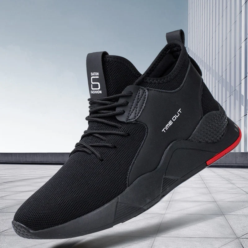 

High Men Shoes Breathable Sports Run Walking Shoes Quick-drying Casual Walking Sneaker DOG88