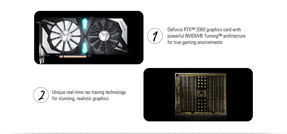 MAXSUN Nvidia GeForce RTX 2060 Терминатор 6 ГБ видеокарты для игр GDDR6 192bit HDMI DVI DirectX 12