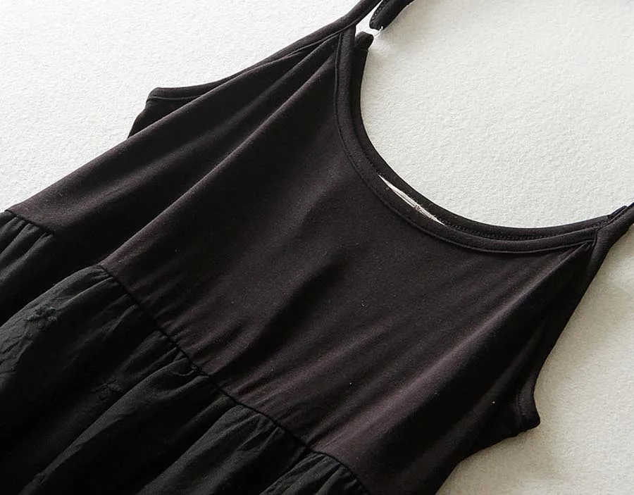 Женское платье с вышивкой повседневное однотонное принцессы модель C230 на весну и