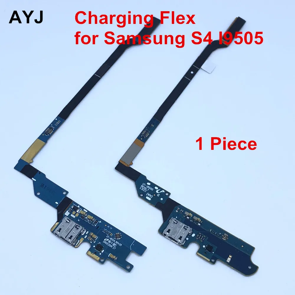 1 шт. AYJ USB зарядный порт Flex для Samsung Galaxy S4 I9505 Дата зарядное устройство разъем