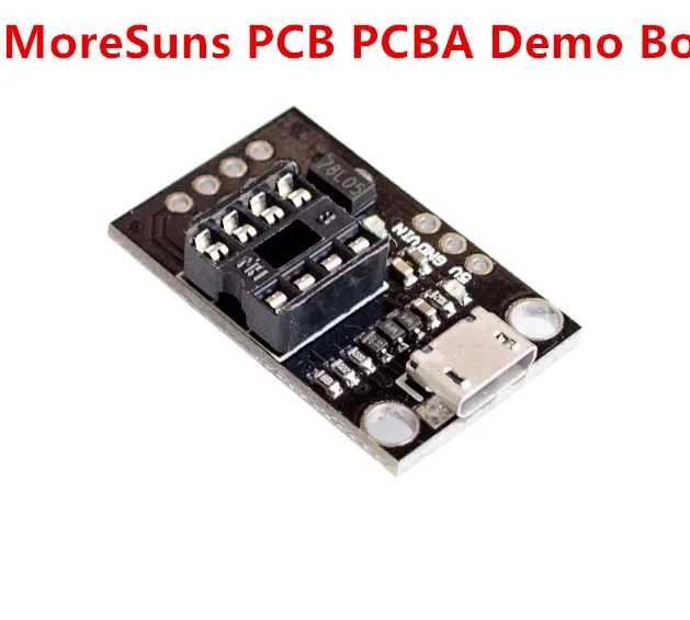 Бесплатная доставка 10 шт. Подключаемая макетная плата для ATtiny13A/ATtiny25/ATtiny45/ATtiny85