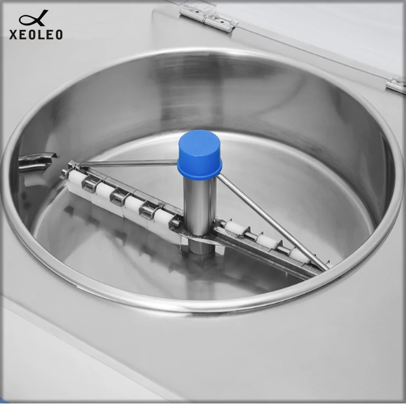 XEOLEO автоматическая машина для жарки льда 220 В коммерческая приготовления