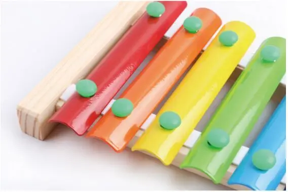 M WS деревянный ксилофон 8 Примечание музыкальный инструмент Детские музыкальные