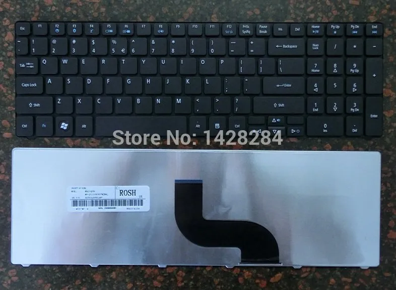 Оптовая продажа новая Оригинальная клавиатура США для Acer Aspire 7740 7741 7745 5625 5625G 5736 5736G