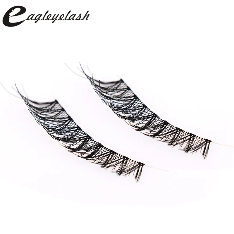 hot sale10 Pairs/ lot fashion charming eye lashes False Eyelashes Natural Cross Winged Eye Lashes Fashion make up tool | Красота и