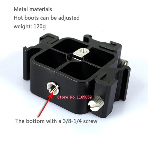 Высокое качество 3 тройной головки горячий башмак флэш-Стенд