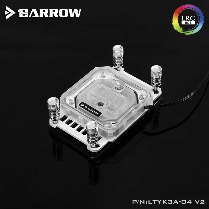 Барроу LTYK3A 04 V2 для RyzenAMD/AM4/AM3 CPU водяные блоки LRC RGB v2 акриловый микрорежущий блок
