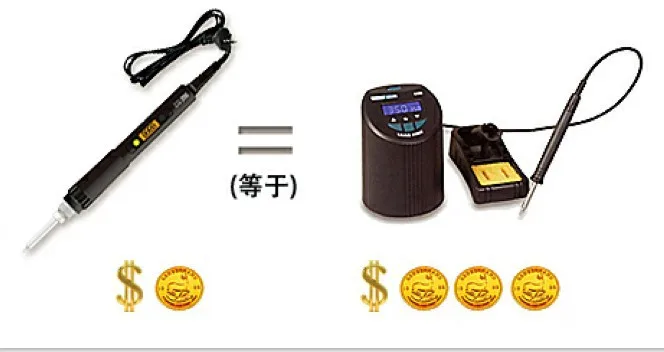 Factory price & free shipping Intelligent NC Thermostatic Soldering Iron (DS90T: 90w 220v) | Инструменты