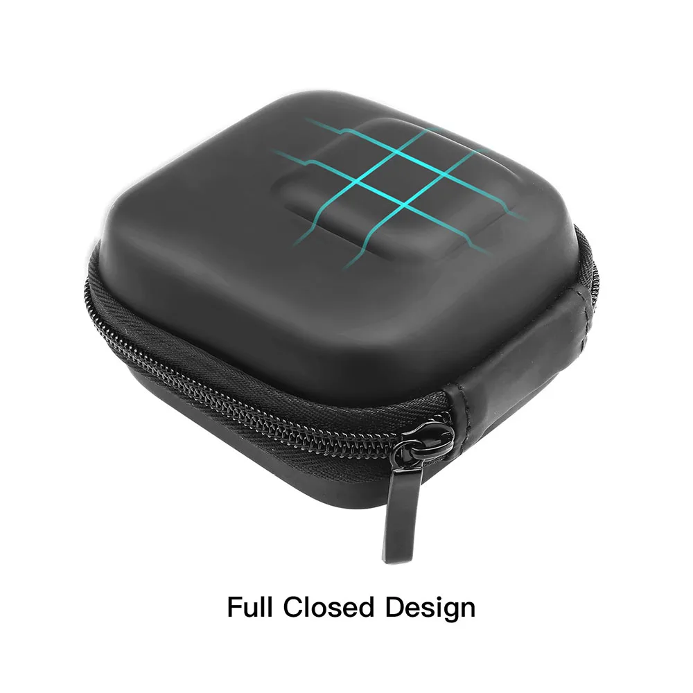 Full Closed Design Мини-чехол для хранения для спортивной экшн-камеры Go pro Hero сумка для переноски Gopro фотокамеры мгновенного действия 8 7 6 5 Sjcam sj4000/5000/6000 экшн-камеры Xiaoyi Камера Универсальная коробка для хранения вещей - Цвет: Full Closed Design