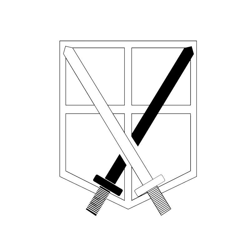 Атака на Титанов Shingeki no Kyojin тренировочный корпус Косплей Анимация мультфильм