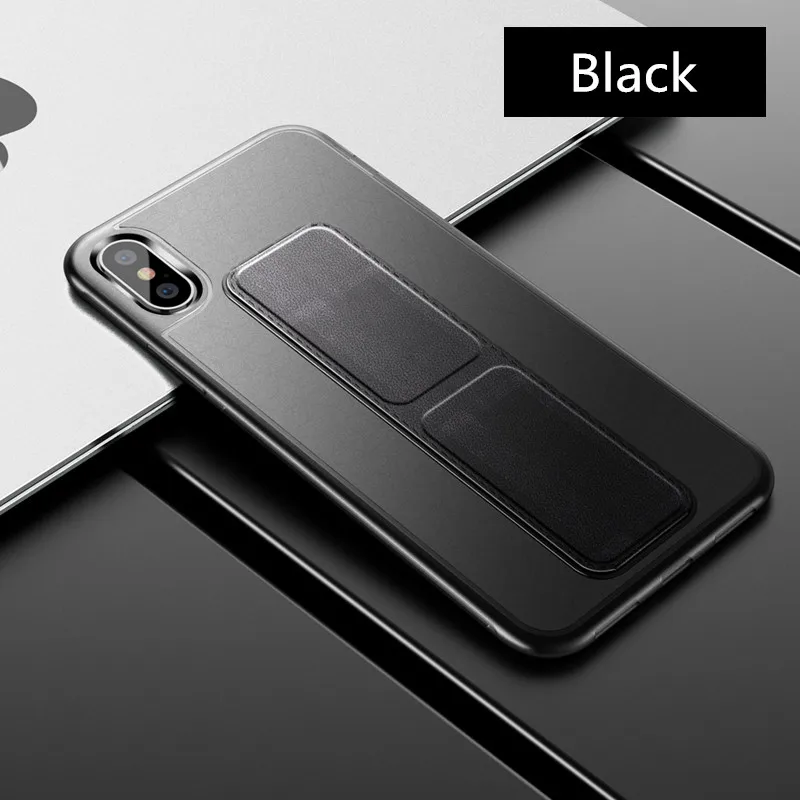 Для iPhone 11 XS Max X XR 8 7 6 6s plus чехол кожаный тонкий Ультратонкий кольцо держатель