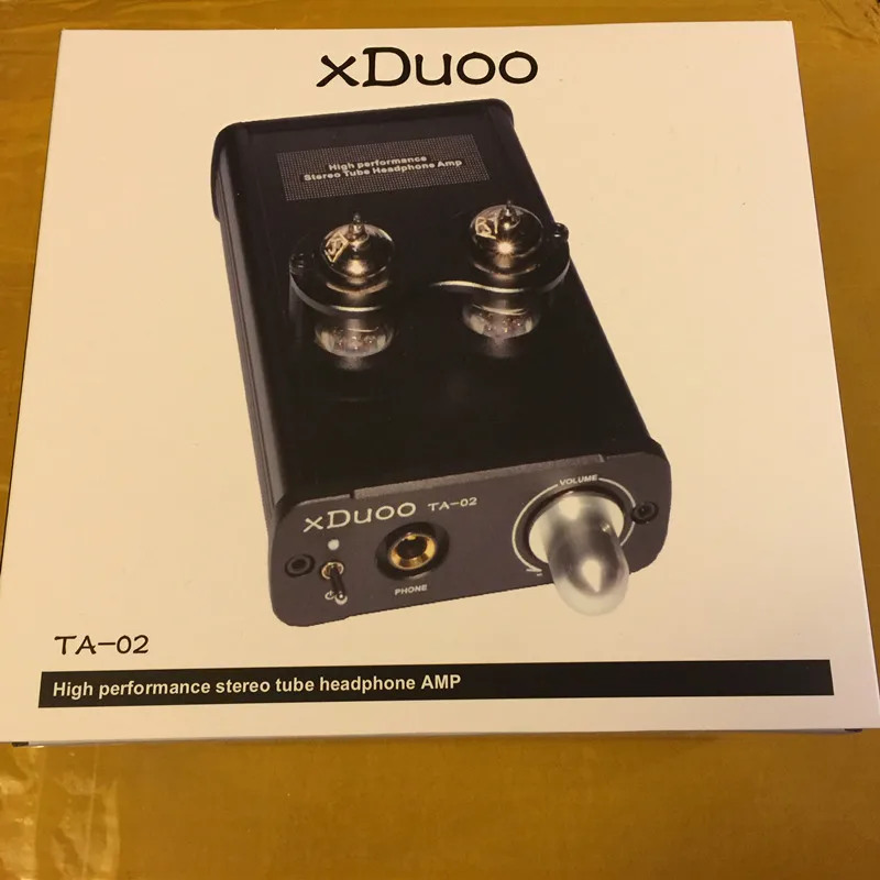 XDUOO TA 02 высокая производительность 6J1x 2 стерео HiFi наушники трубка усилитель для