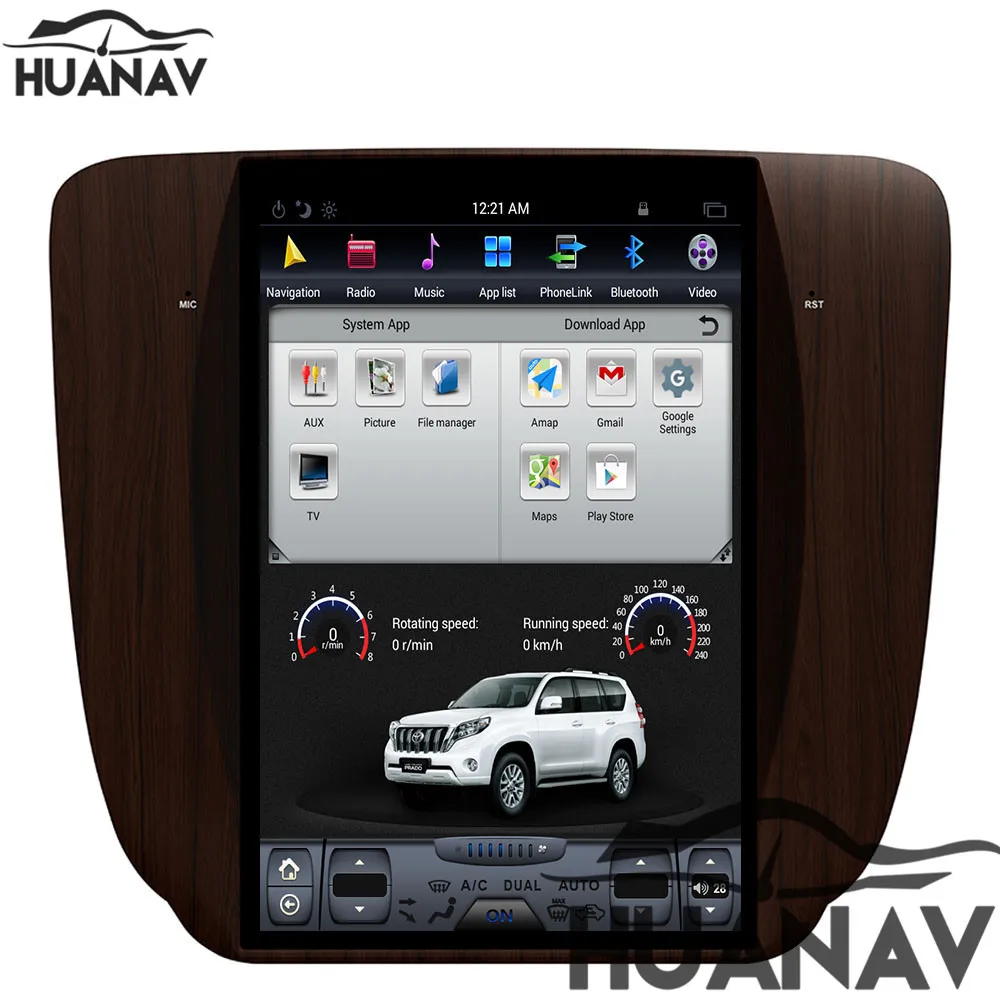 Android 7 Тесла модели dvd плеер gps навигации для GMC Yukon/Chevrolet Tahoe 2007 2011 авто радио