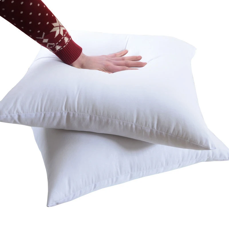 white Подушка DIY основной белый внутренний наполнитель из хлопка; куртка на подкладке для дивана, автомобиля, мягкая подушка вставка подушки для домашнего декора, украшения для дома размером 45*45 см - Цвет: white