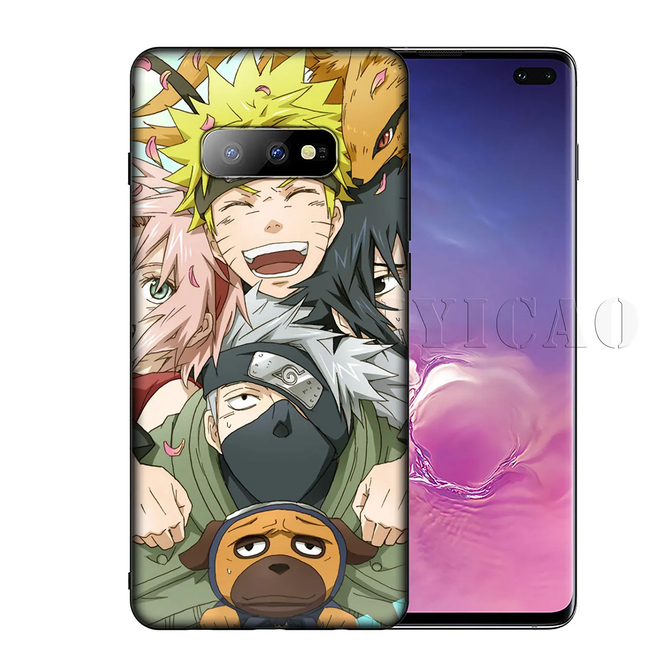 IYICAO NARUTO Hatake Kakashi Мягкий силиконовый чехол для телефона Samsung Galaxy S20 Ultra S10 Lite S9 S8 Plus S6