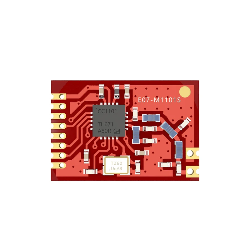 CC1101 433 MHz беспроводной приемопередатчик ebyte rf модуль E07-M1101S 10mW SPI радиочастотный передатчик и приемник 433 MHz отверстие для штампа CC1101