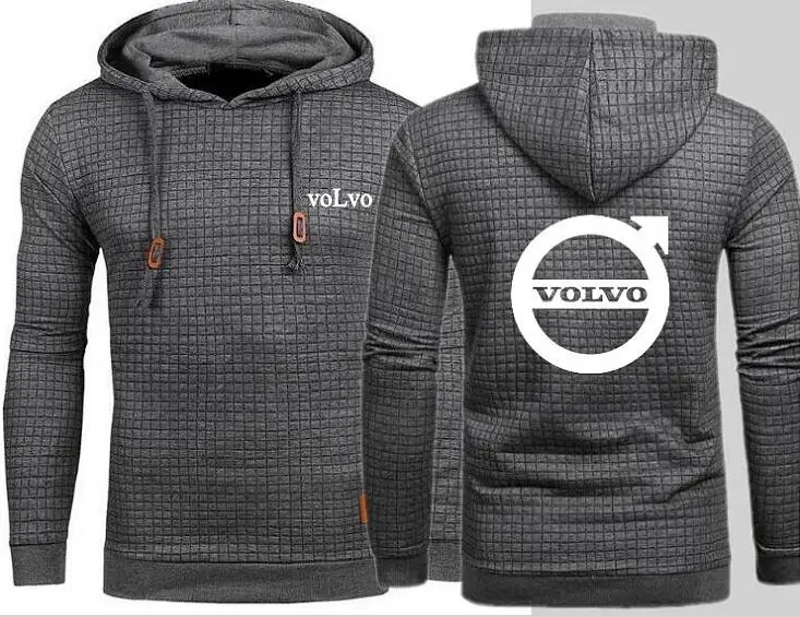 Модная толстовка с капюшоном для автомобиля volvo тонкая Мужская мотоциклетная