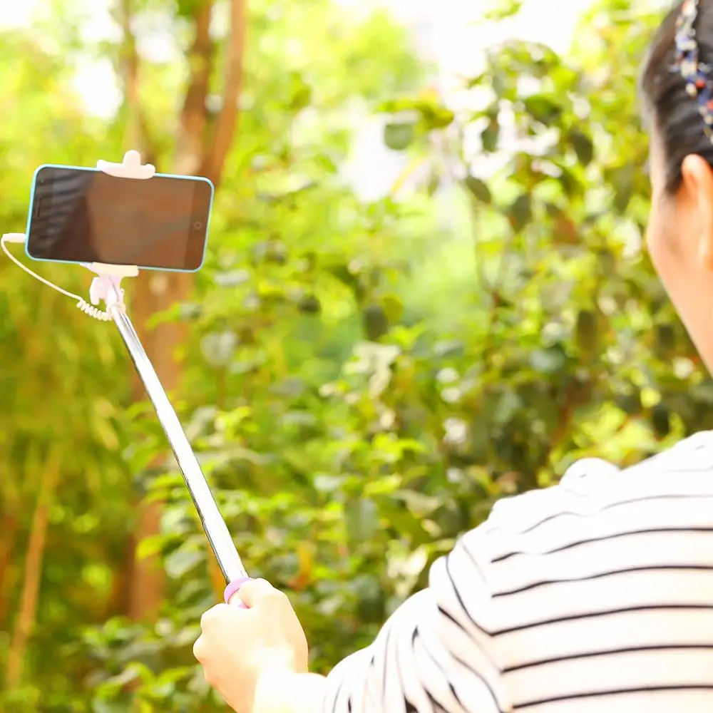 Мобильный телефон мини ручной селфи выдвижной портативный монопод Штатив для