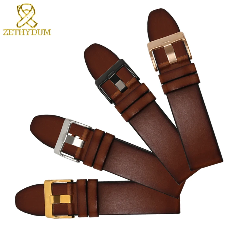 Genuine leather bracelet 24mm 26mm watchband for diesel watch strap wristwatches band DZ4283 DZ7334 DZ7263 DZ4281 DZ4318 | Наручные часы