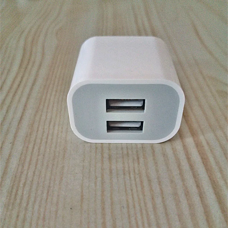 Сетевое зарядное устройство с двумя USB портами 5 В 2 А|usb wall charger|wall chargerplug usb |