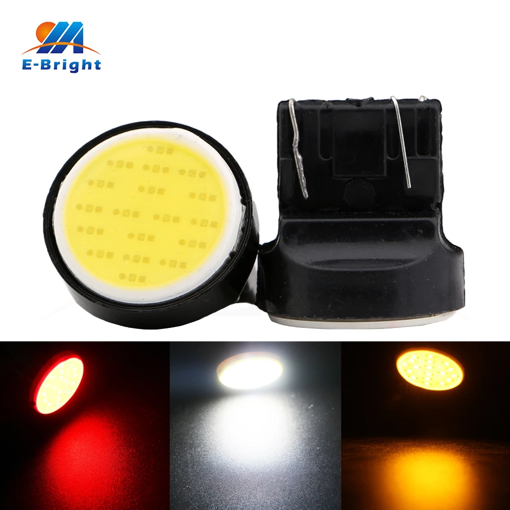 10/50 шт COB 18 SMD T20 7440 7443 светодиодный 180 лампа люмен Автомобильный источник света