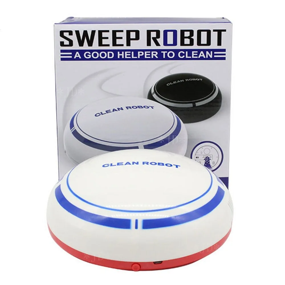 Home Auto Cleaner Robot Microfiber Smart Robotic Mop Floor Corners Dust Sweeper Vacuum | Бытовая техника