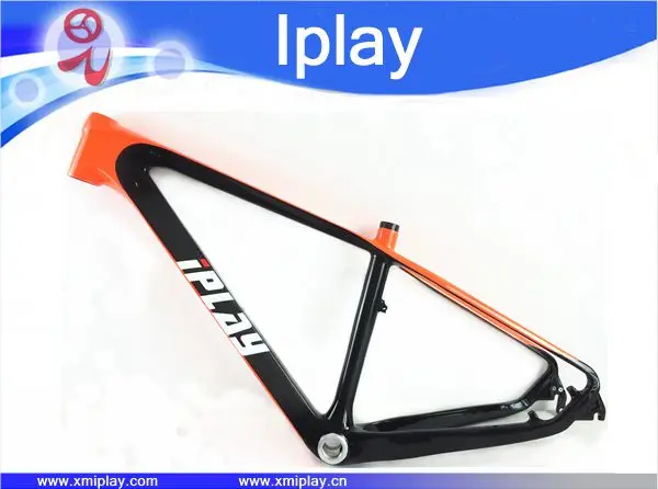 IPLAY chinese carbon frames 16 inch 26 mountain bike frameset BSA kids mtb frame 26er bicycle for 135QR | Спорт и развлечения