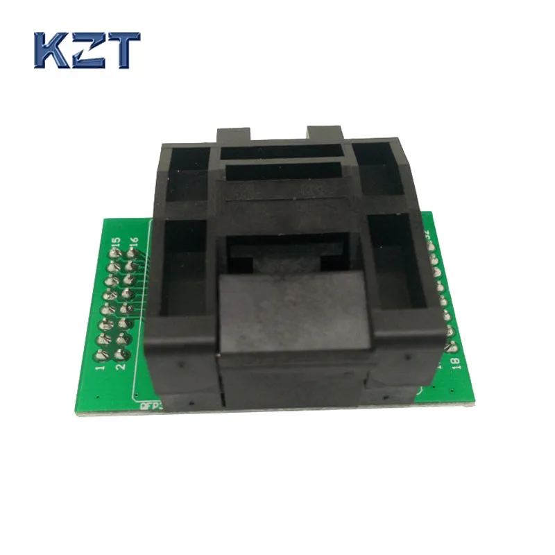 Программируемая розетка QFP32 TQFP32 LQFP32 к DIP32 шаг 0 5 мм размер корпуса IC 5x5 тестовый