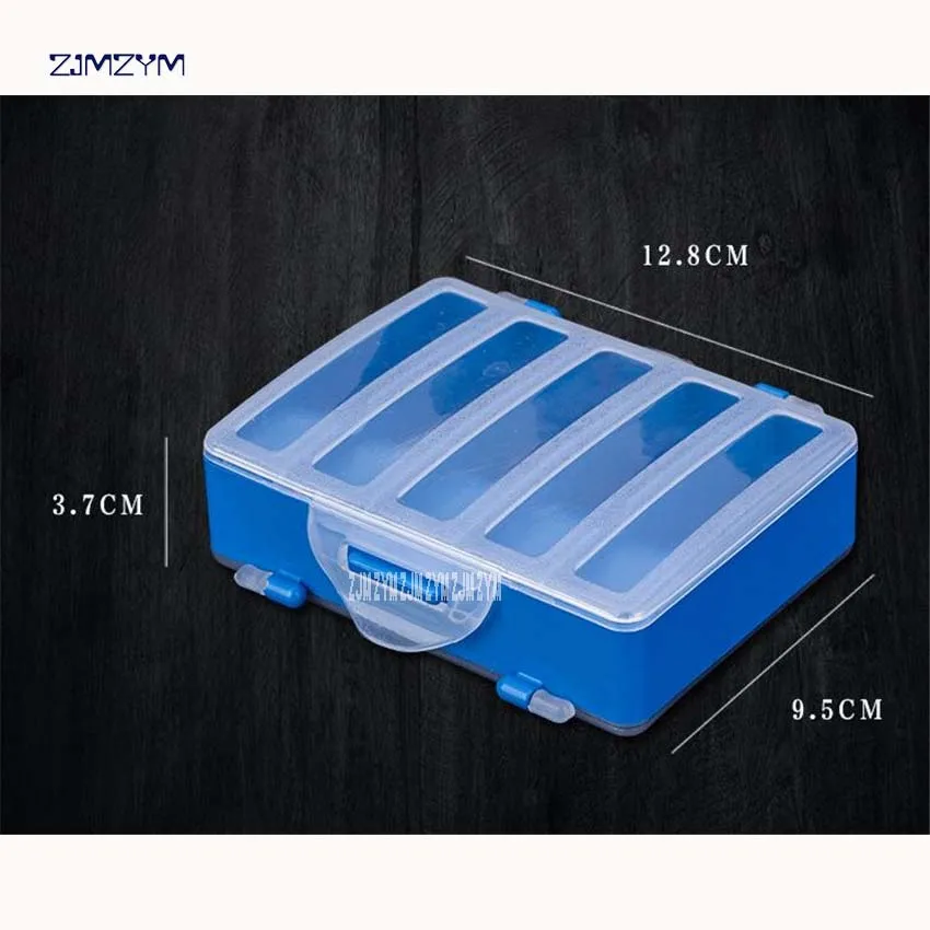 

1pcs Plastic Electronic Parts Screws Nuts Jewelry Beads Storage Box Repair Tool Box Case Craft Container Fishing gear box