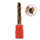 HRC60 Плоская концевая фреза с 2 зубьями 1 мм 2 мм 3 мм 4 мм 5 мм 6 мм 8 мм 10 мм 12 мм Твердосплавная концевая фреза Боковое фрезерование Прорезание канавок Профильная торцевая фреза