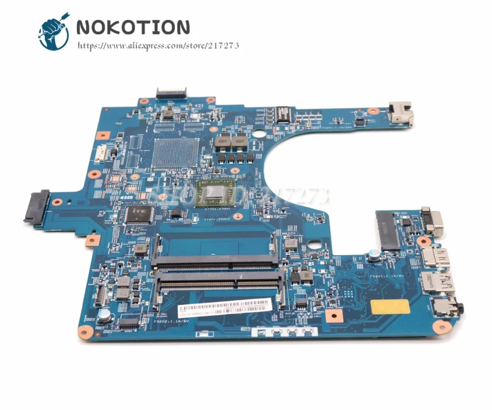 NOKOTION для acer aspire E1-522 NE522 материнская плата для ноутбука DDR3 NBM811100N EG50-KB MB 12253-3M 48.4ZK14.03M основная плата