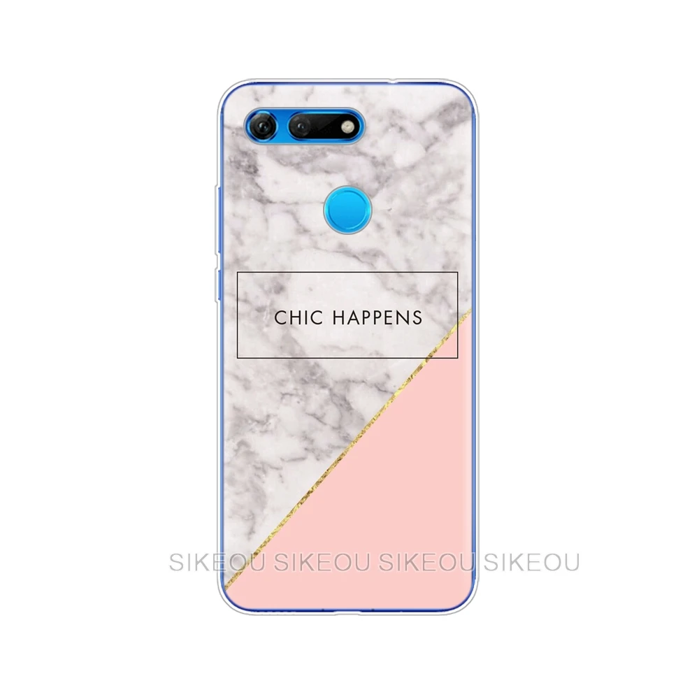 51740 Чехол для huawei Honor View 20 V20, чехол, мягкий силиконовый чехол для Honor V20, Капа с милым животным рисунком, полностью 360, чехол - Цвет: 51740