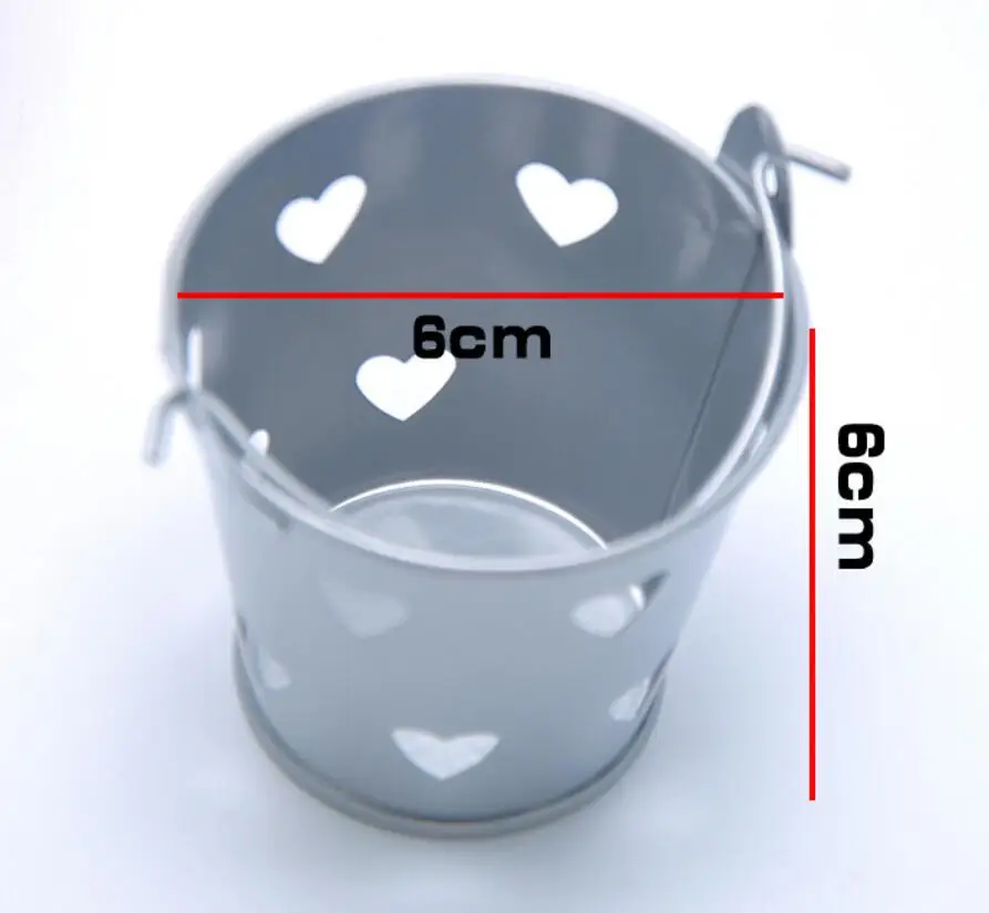 Металлическая мини коробка для конфет 20 шт. лазерная резка в виде сердца шоколада