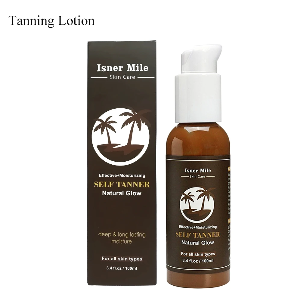Лосьон для загара высокого качества 100 мл помогает оставаться модным бронзер