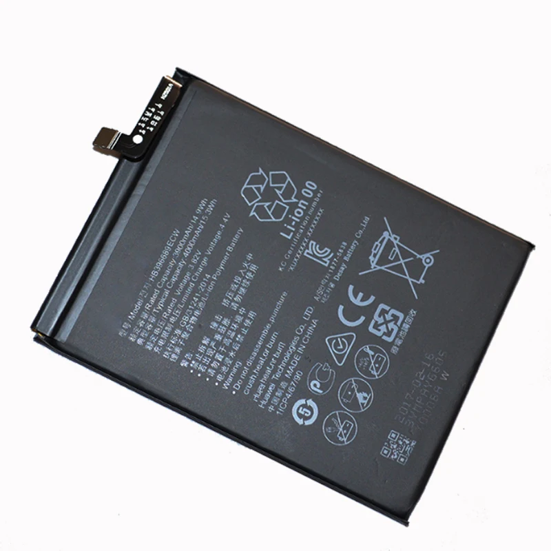 2018 НОВЫЙ 4000 мА/ч HB396689ECW Батарея для Huawei mate 9 Коврики мобильный сменная батарея