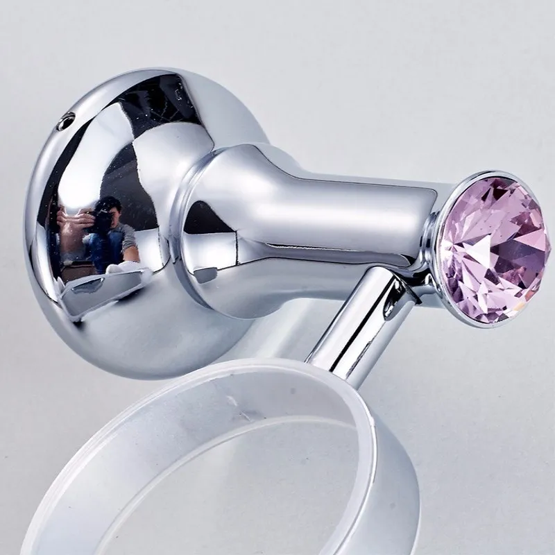 Новая хромированная 1 шт. настенная подставка для зубных щеток кухонная стойка