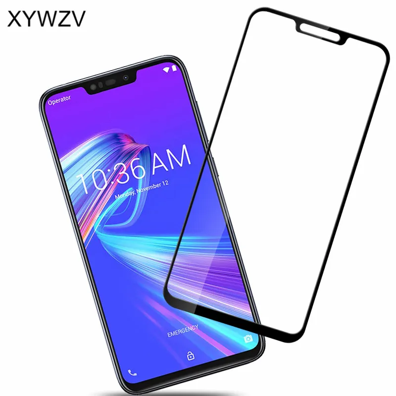 2 шт полный клей покрытие стекло Asus Zenfone Max M2 ZB633KL Закаленное стекло протектор экрана Asus Zenfone Max M2 ZB633KL пленка для телефона <