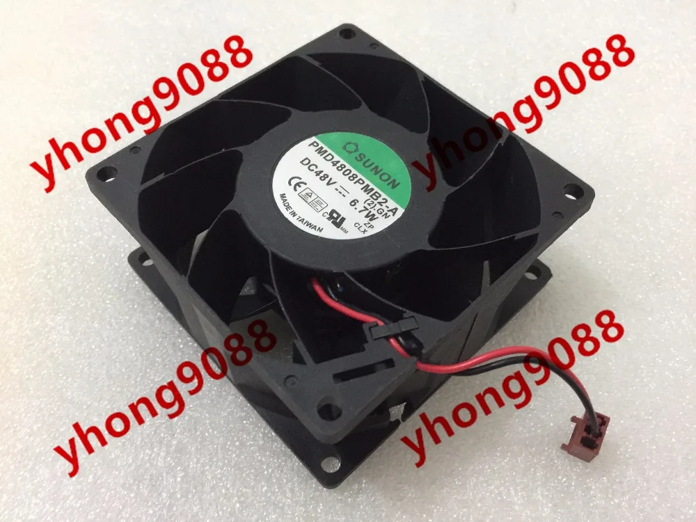 SUNON PMD4808PMB2 A 2.GN DC 48V 6 7 W 80x80x38mm вентилятор охлаждения сервера|square fan|server fan48v dc fan |