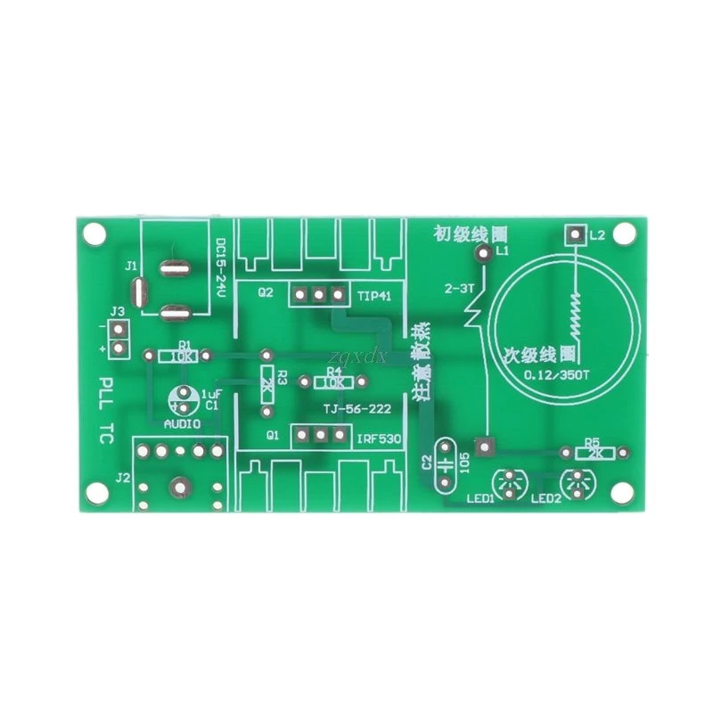 Электронный модуль катушки Tesla DIY Kit плазменный динамик мини Музыка громкий доска