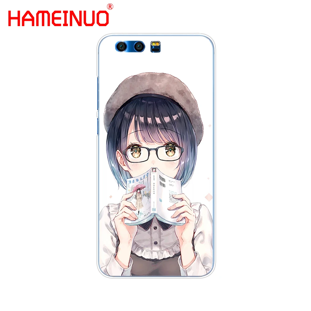 HAMEINUO милый аниме девушка комикс чехол для телефона Huawei Honor 10 V10 4A 5A 6A 7A 6C 6X 7X 8 9