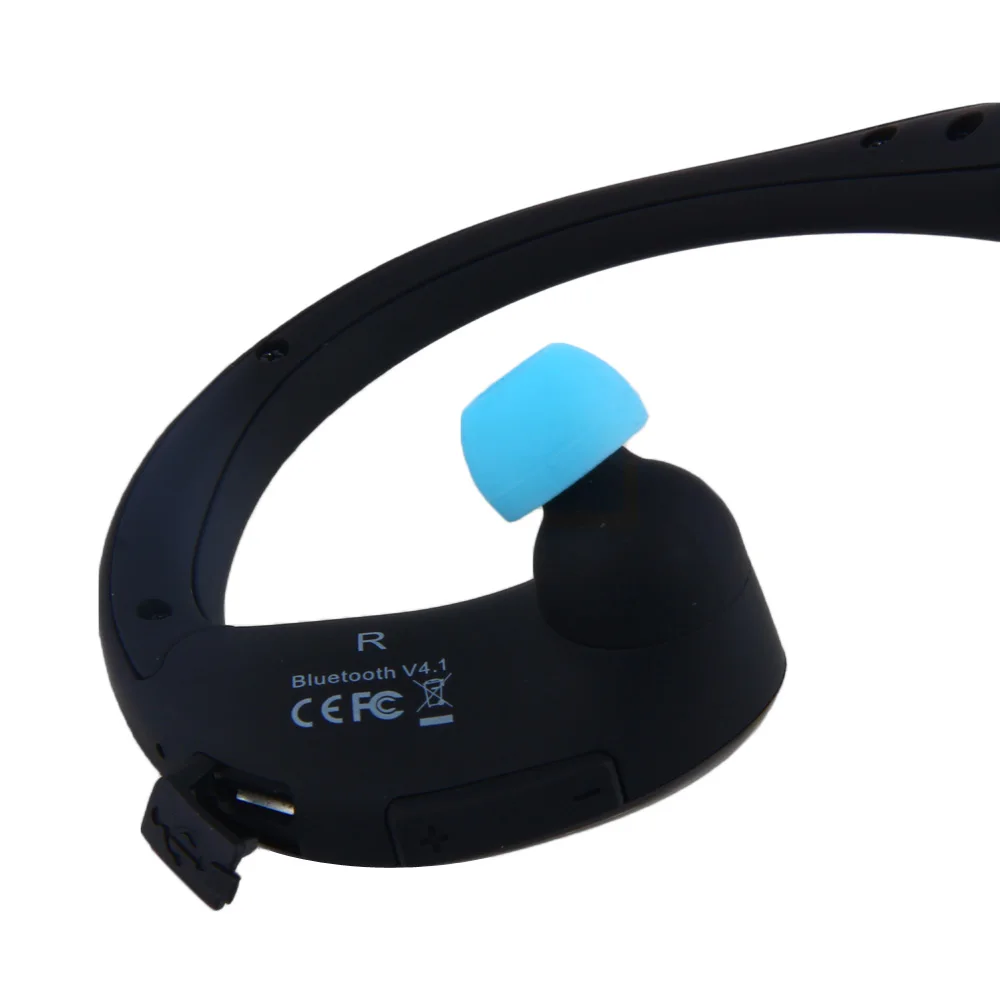 Bluetooth V4.1 Беспроводной наушники Hands Free стерео спортивные гарнитуры с микрофоном