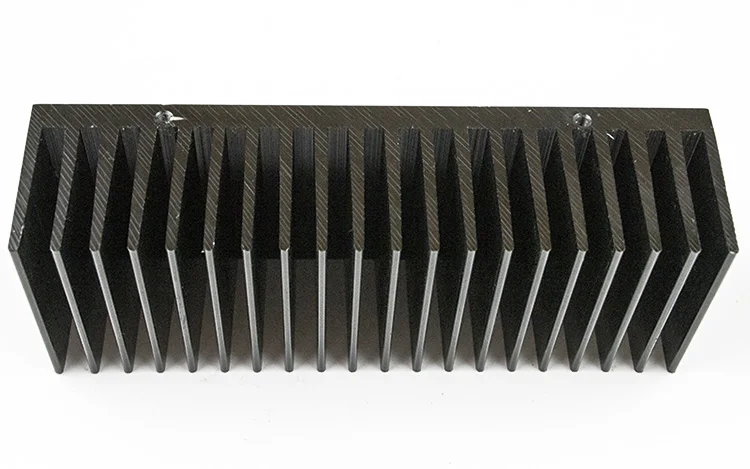 

YZ-1 pcs 155mm * 40mm * 55mm (high) oxidized medium aluminum radiator
