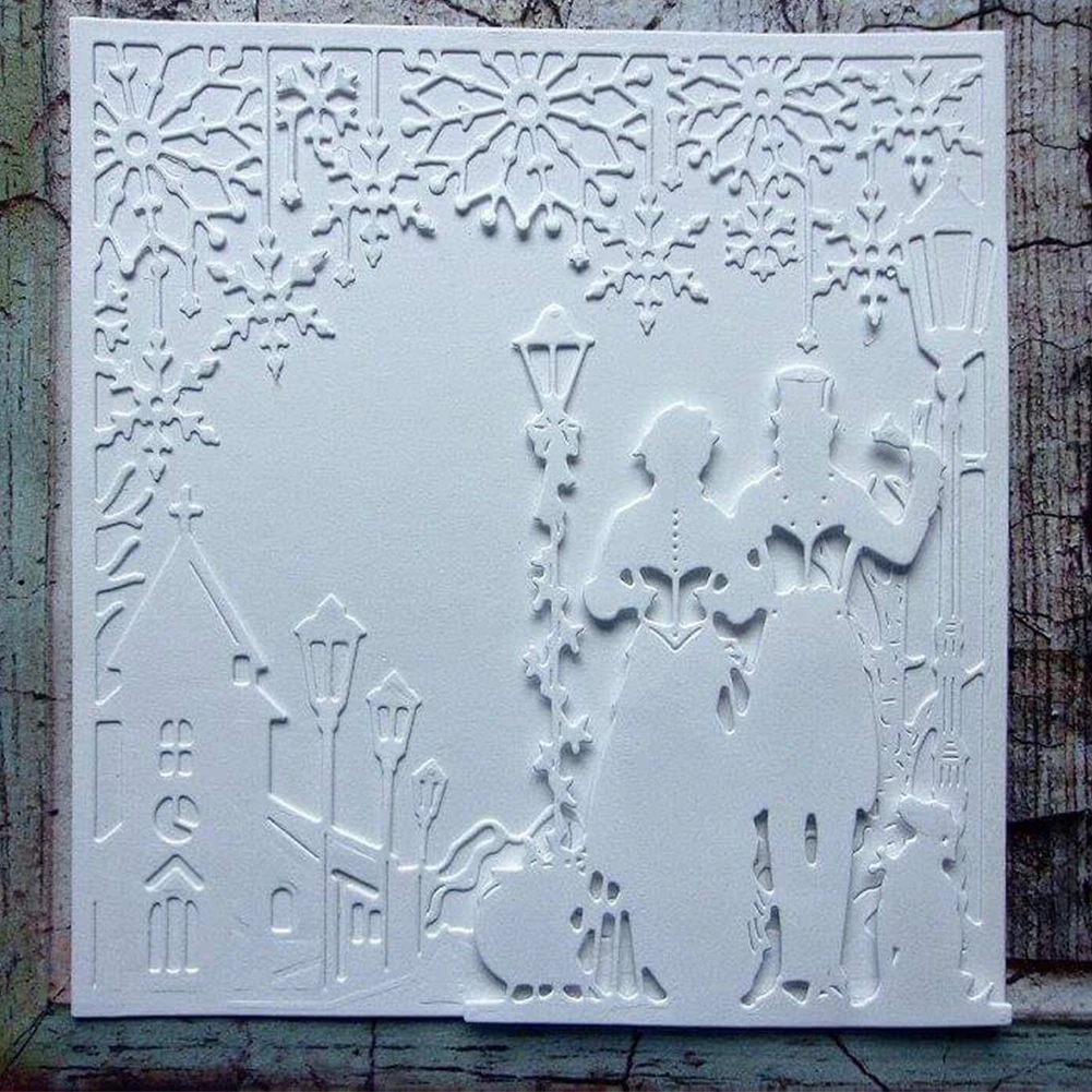 Рождественские кароллеры металлические режущие штампы трафареты для