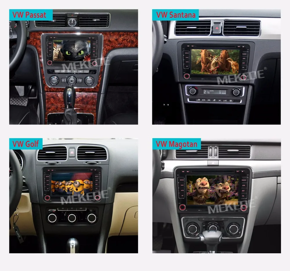 Android 8,0 четырехъядерный автомобильный DVD gps Navi для Volkswagen VW Skoda Octavia golf 5 6 touran passat B6 jetta polo tiguan аудио плеер