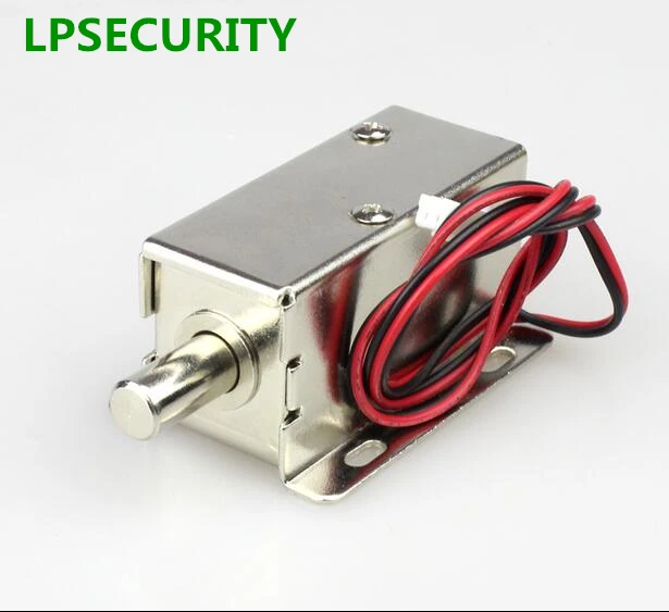 LPSECURITY 12V или 24V DC мини электрический металлический небольшой магнитный замок для ящика шкафчика