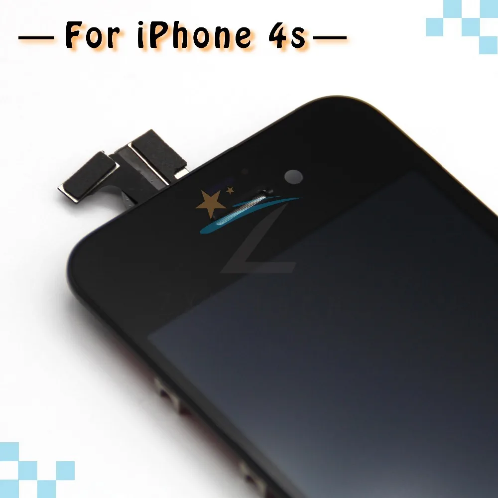 20 PCS/LOT Quality AAA Replacement LCD for iPhone 4S Display Screen Digitizer Assembly Free DHL Ship | Мобильные телефоны и