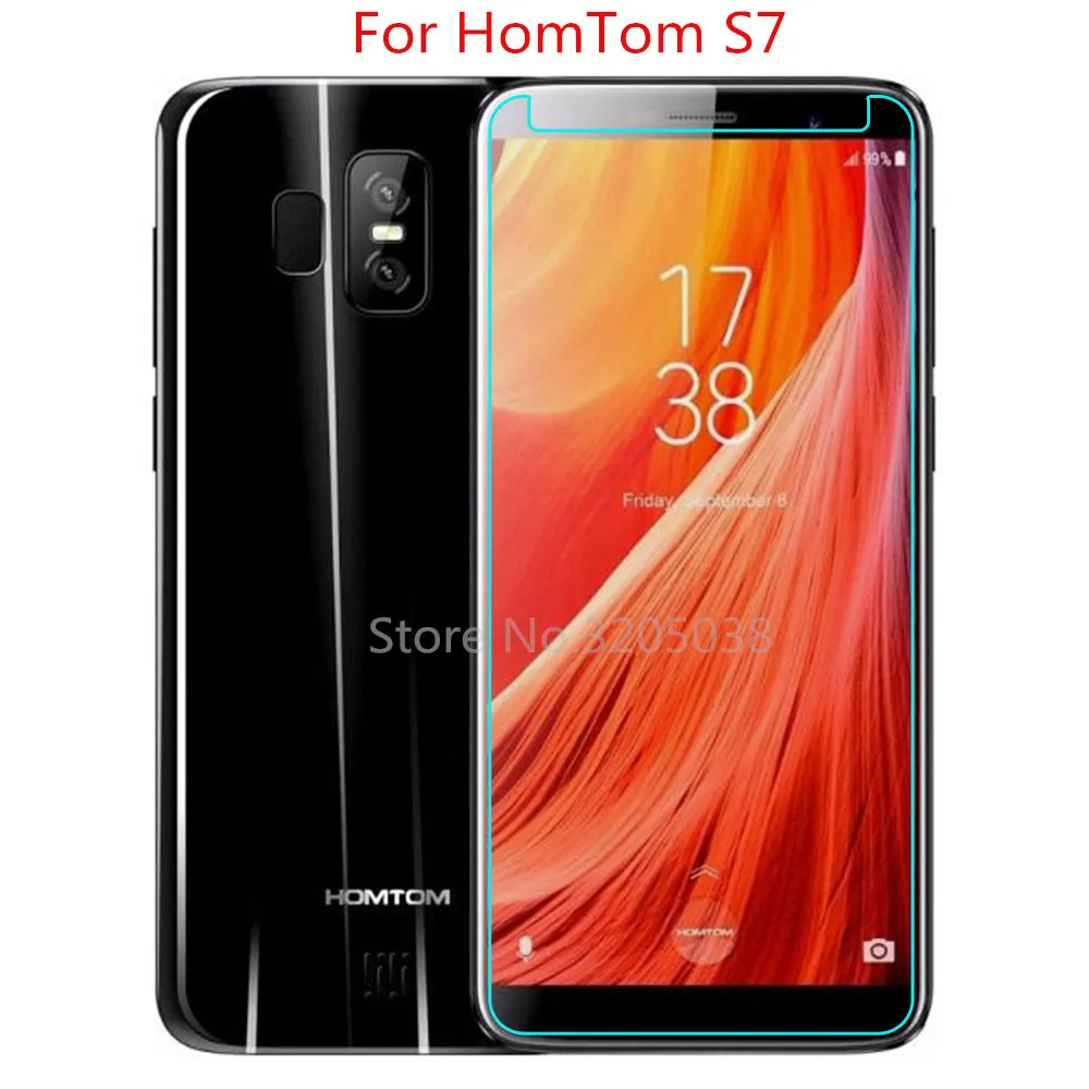 2Pcs Tempered Glass for HomTom S7 on Screen Protector Phone Film | Мобильные телефоны и аксессуары