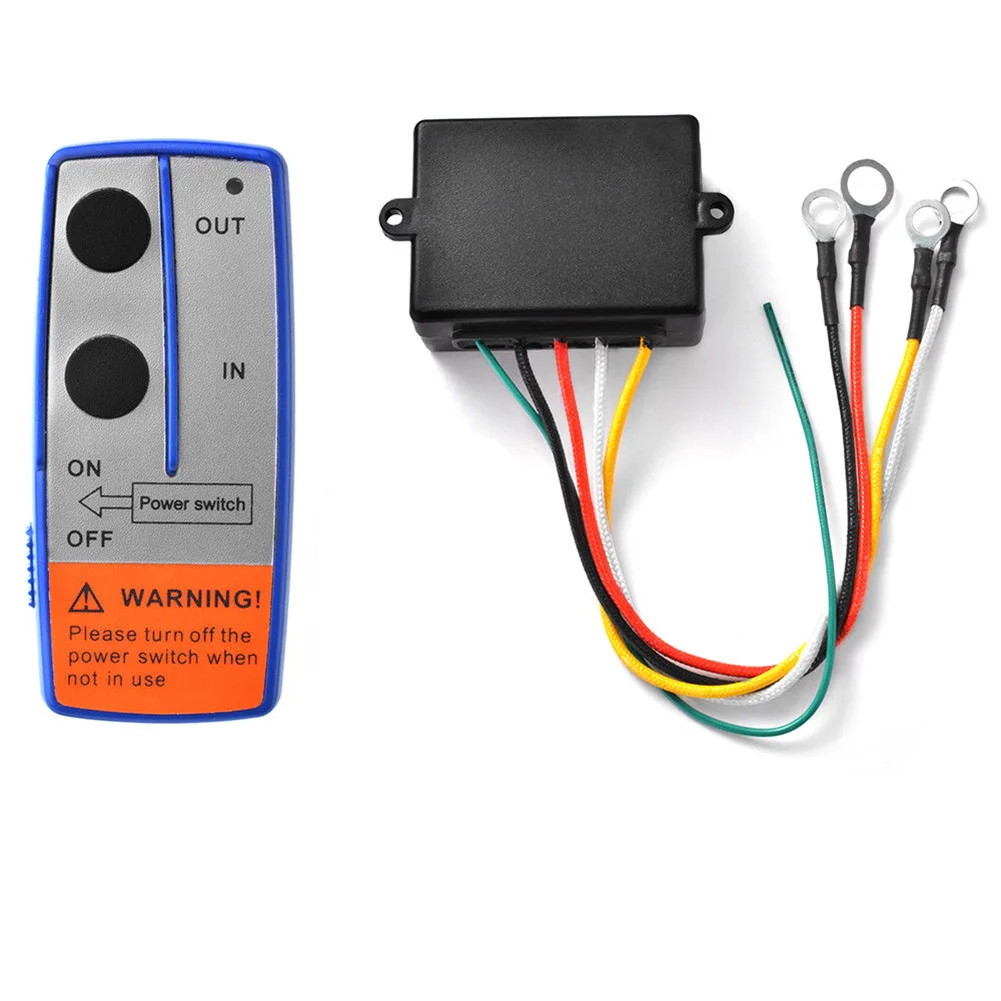12 В система Беспроводная микрофонная трубка предупреждающий провода для лебедки
