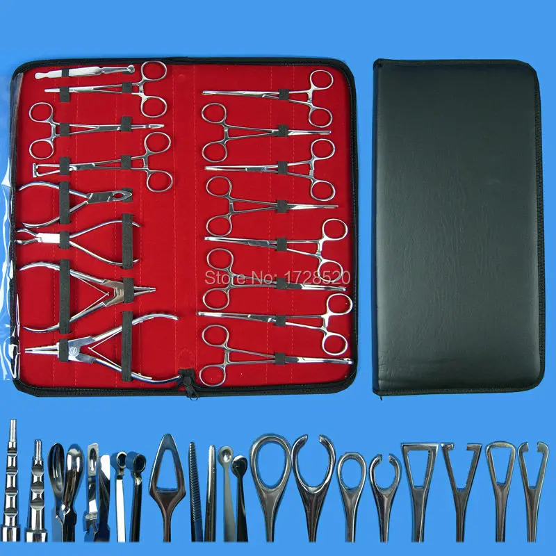 Набор инструментов для пирсинга из нержавеющей стали 316 16 шт.|set piercing|set toolsset clamp |