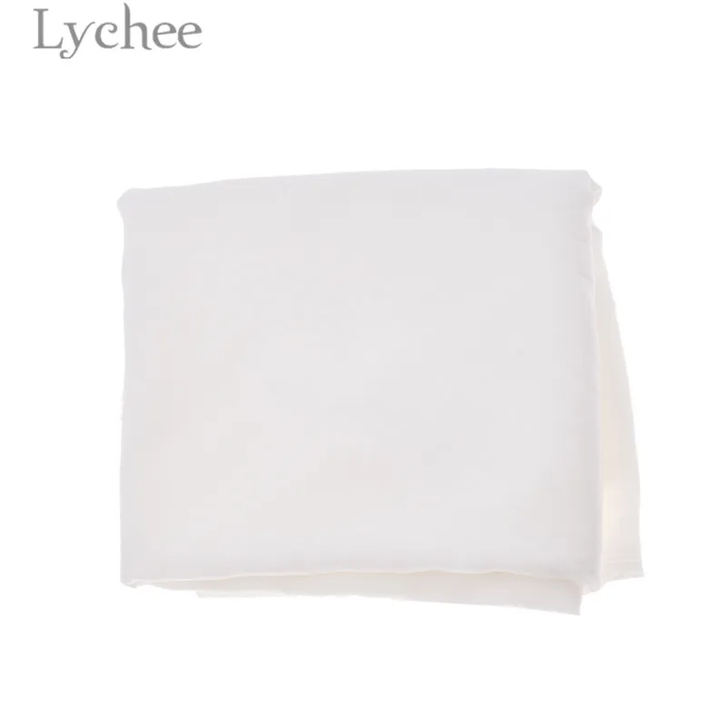 Lychee Life 1 5 м x односторонние клейкие подкладки белая черная ткань высокое качество